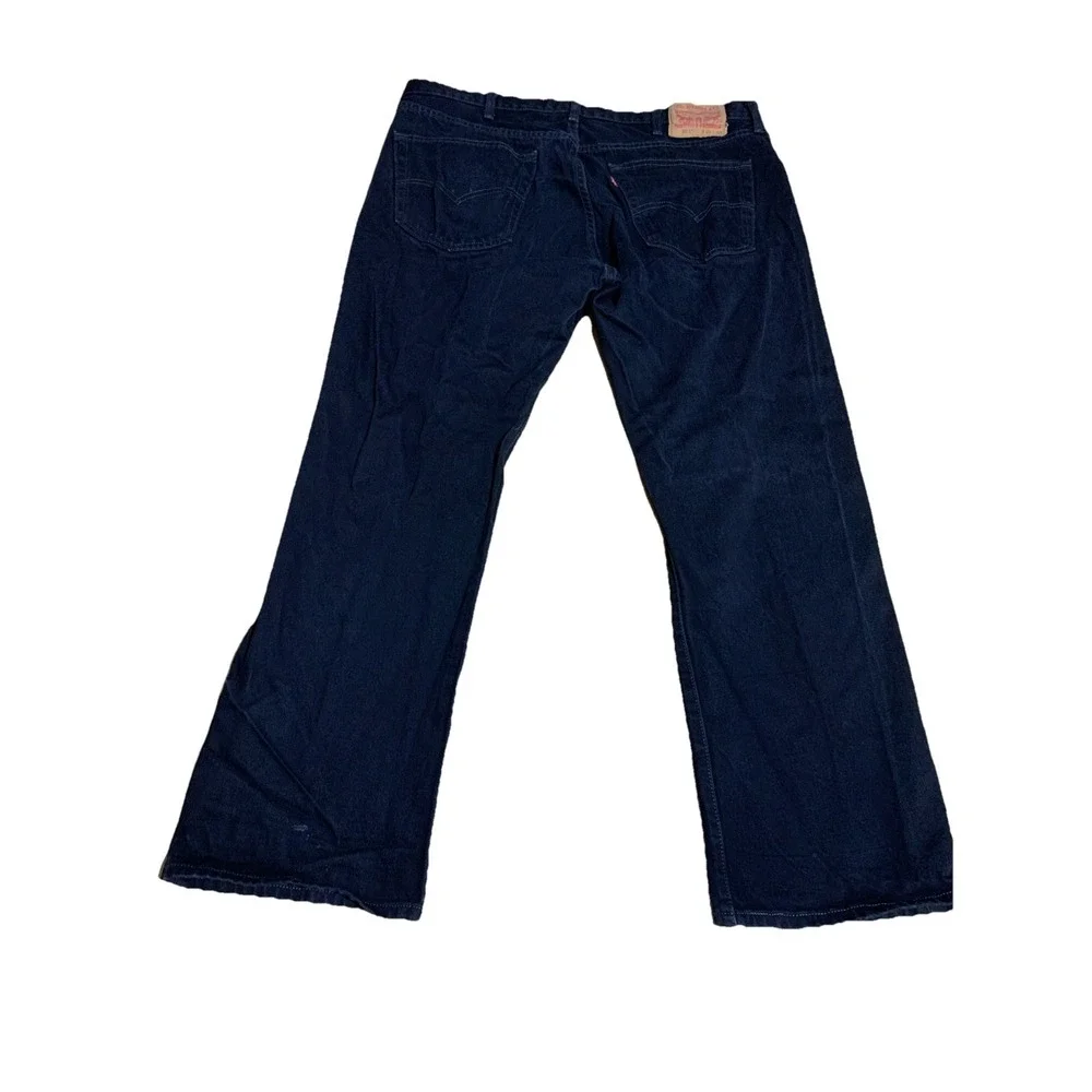 Vtg‎ 90s Levis 501 Jeans Mens Tag 40x30 Black Denim Button Fly